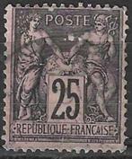 Frankrijk 1877/1880 - Yvert 91 - Type Sage - 25 c. (ST), Postzegels en Munten, Postzegels | Europa | Frankrijk, Verzenden, Gestempeld