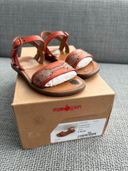 Sandaaltjes maat 26 Pom d’api, Kinderen en Baby's, Kinderkleding | Schoenen en Sokken, Gebruikt, Overige typen, Meisje, Ophalen