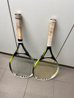 2 tennisrackets Dunlop aeroskin cx, Sport en Fitness, Ophalen, Zo goed als nieuw, Racket, Dunlop