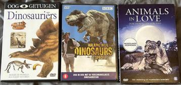 9 Natuurdocumentaires - BBC - Earth - Dino's - DVD's beschikbaar voor biedingen