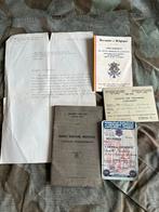 Lot de papier d’une veuve d’un soldat du 9e artillerie, Enlèvement ou Envoi