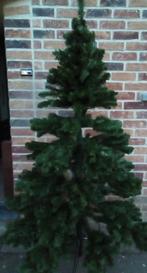Kunstkerstboom van hoge kwaliteit - groen - H 180 cm, Ophalen, Zo goed als nieuw