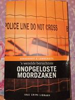 Onopgeloste moordzaken, Ophalen of Verzenden, Zo goed als nieuw