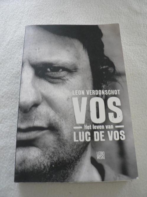 Het leven van Luc De Vos Leon Verdonschot 2017, Boeken, Biografieën, Gelezen, Ophalen of Verzenden