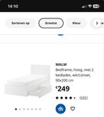 Bed 1 persoon ikea - gedemonteerd, 90 cm, Une personne, Enlèvement, Utilisé