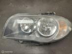 Koplamp links halogeen links BMW 1-serie E87 LCI 63117249649, Gebruikt, Ophalen of Verzenden, BMW, BMW