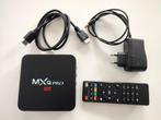 MXQ Pro 4K mediaplayer (nieuwstaat), TV, Hi-fi & Vidéo, Lecteurs multimédias, Comme neuf, USB 2, Enlèvement ou Envoi