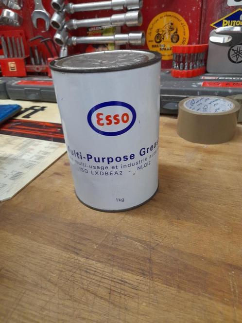 Oude lege vetpot Esso multifunctioneel vet, Verzamelen, Merken en Reclamevoorwerpen, Gebruikt, Overige typen, Verzenden