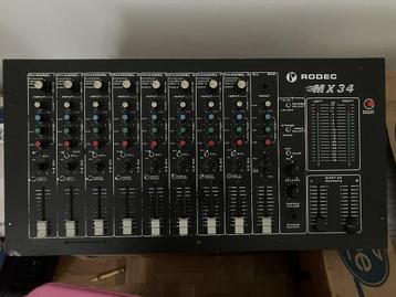 Rodec mx 34, Enlèvement, Utilisé, 20 canaux ou plus, Entrée micro