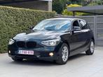 2015 BMW 114i 1.6 Benzine met airco, Auto's, Euro 5, 1600 cc, Zwart, Stadsauto