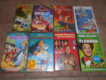 8 films pour jeunes sur cassette VHS, CD & DVD, Enlèvement ou Envoi, Utilisé