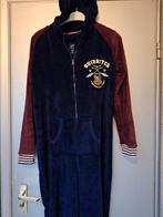 Fluwelen pyjama-jumpsuit van Harry Potter maat M-S, Kleding | Dames, Homewear, Ophalen, Zo goed als nieuw, Maat 38/40 (M), Blauw