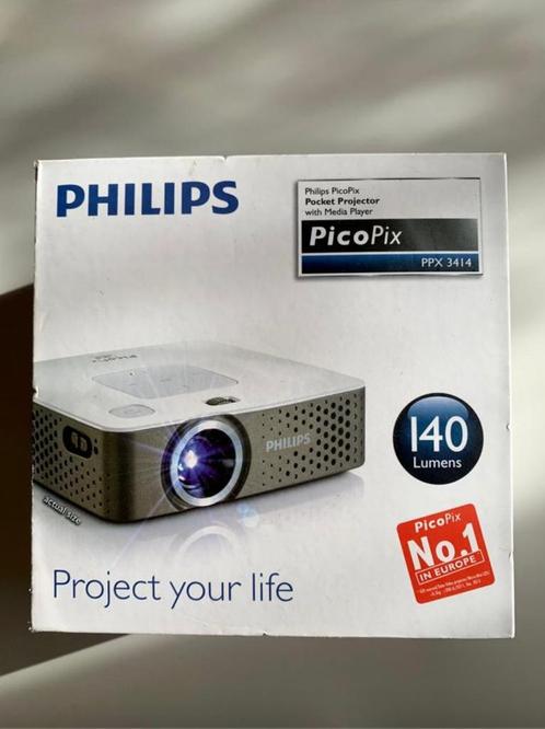 Philips PicoPix PPX3414/EU&UK pocket projector new, TV, Hi-fi & Vidéo, Projecteurs vidéo, Neuf, Autre technologie, Full HD (1080)