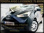 TOYOTA AYGO 1.0 ESSENCE ‼️GARANTIE 1 AN CTOK‼️, Voorwielaandrijving, 4 zetels, Stof, Euro 6