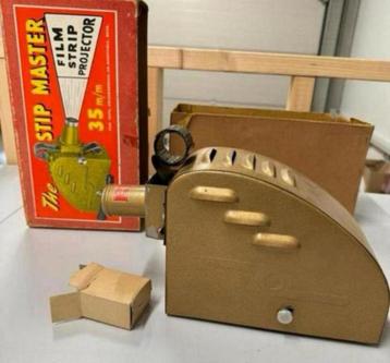 Vintage 1950 the stip master 35mm film strip projector 35 mm beschikbaar voor biedingen