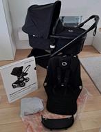 Bugaboo fox 5 ZWART ZO GOED ALS NIEUW!, Kinderen en Baby's, Kinderwagens en Combinaties, Bugaboo, Verstelbare duwstang, Zo goed als nieuw