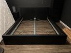 Bedframe Malm 160x200cm zwart, Huis en Inrichting, Slaapkamer | Bedden, Ophalen, Zwart