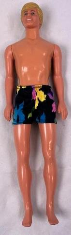 Barbie Tropical Ken Pop 1985 Vintage Blonde Années 1980 1020, Envoi, Comme neuf, Fashion Doll