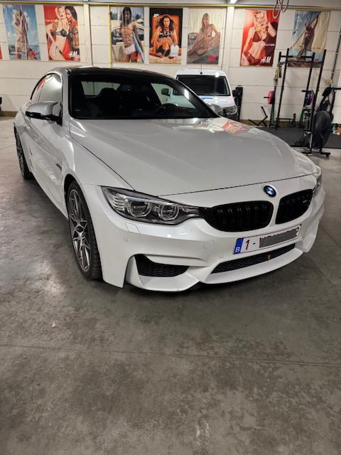 BMW M4 competition, Auto's, BMW, Bedrijf, 4 Reeks, Benzine, Euro 6, Coupé, 2 deurs, Automaat, Wit, Zwart, Leder, Achterwielaandrijving