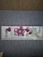 Mooie bloemencanvas, Huis en Inrichting, Ophalen, Zo goed als nieuw