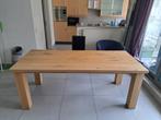 Eiken eettafel, Huis en Inrichting, Tafels | Eettafels, Ophalen, Gebruikt, Eikenhout, 200 cm of meer