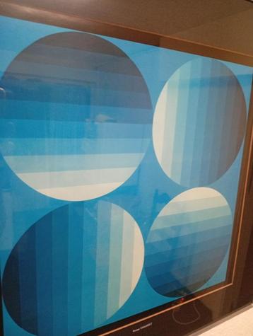 Victor VASARELY - „HOLD-K” Heliogravure in originele kleur beschikbaar voor biedingen