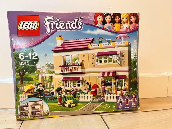 LEGO Friends 3315 – Olivia’s Huis – Compleet met boekjes!, Kinderen en Baby's, Speelgoed | Duplo en Lego, Zo goed als nieuw, Lego