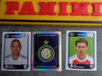PANINI VOETBAL STICKERS CHAMPIONS LEAGUE 2010/2011 3x, Hobby en Vrije tijd, Stickers en Plaatjes, Verzenden