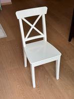 Ikea Ingolf - witte stoel, Huis en Inrichting, Stoelen, Ophalen, Wit, Landelijk, Eén