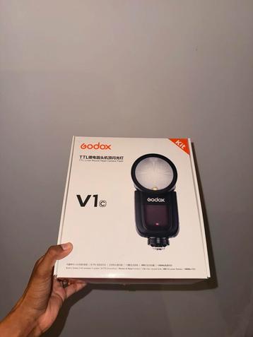 Godox V1-C, Enlèvement ou Envoi, Neuf, Autres marques, Inclinable