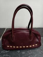 Leren handtas - Nobody - bordeaux, Verzenden, Gebruikt, Handtas
