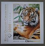 Puzzel Clementoni 1.000 st. “Sumatran tiger”, Ophalen of Verzenden, 500 t/m 1500 stukjes, Zo goed als nieuw, Legpuzzel
