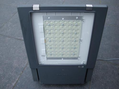 Philips led verlichting - zeer krachtige led straler(s), Tuin en Terras, Buitenverlichting, Gebruikt, Wandlamp, Aluminium, 250 watt of meer