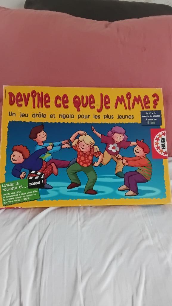 Spel Raad eens wat ik nabootst, Hobby en Vrije tijd, Gezelschapsspellen | Bordspellen, Zo goed als nieuw, Een of twee spelers