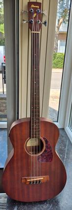 Ibanez Akoestische basgitaar (fretless), Muziek en Instrumenten, Ophalen, Zo goed als nieuw, 5-snarig