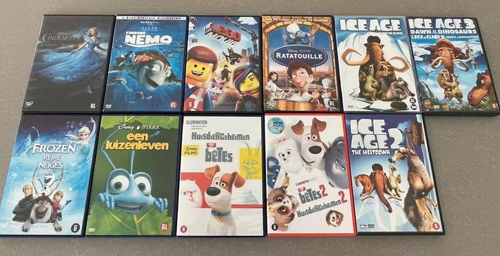 De beste Dvd’s Disney/ Pixar, zie omschrijving, Cd's en Dvd's, Dvd's | Kinderen en Jeugd, Zo goed als nieuw, Ophalen of Verzenden