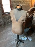 Antieke Paspop op houten voet, Antiek en Kunst, Ophalen