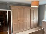 Volledige slaapkamer in eik, Huis en Inrichting, Slaapkamer | Complete slaapkamers, Ophalen, Gebruikt, Tweepersoons