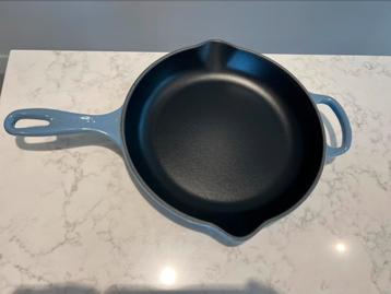 Nieuwe Le Creuset Skillet 26 cm Chambray Bleu beschikbaar voor biedingen