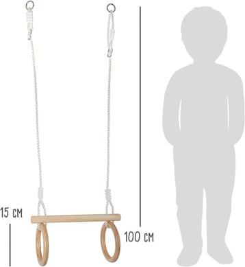 Small Foot houten trapezium (incl. ophang haken) beschikbaar voor biedingen