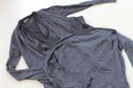 Set gilet en rolkraagtrui Zadig & Voltaire, 100% cashmere, Zadig & Voltaire, Verzenden, Zwart, Zo goed als nieuw