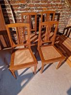 4 stoelen beuken/eiken 1940, Ophalen