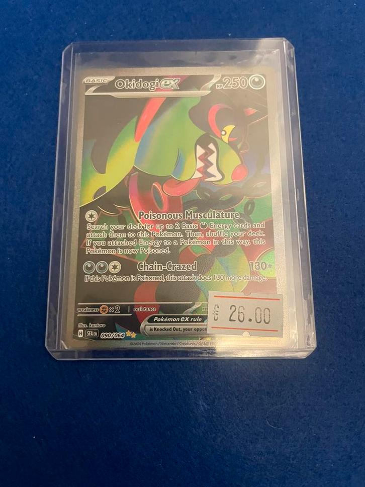 Okidogi 090 SFA, Hobby en Vrije tijd, Verzamelkaartspellen | Pokémon, Zo goed als nieuw, Ophalen of Verzenden