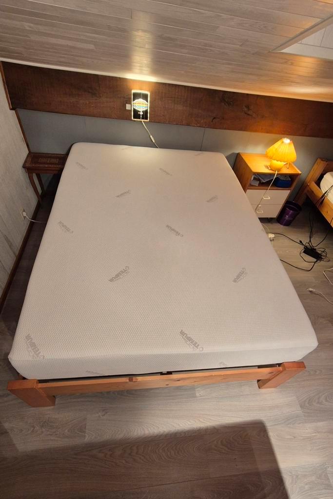Matelas Tempur à mémoire de forme 140x200x25, Maison & Meubles, Chambre à coucher | Matelas & Sommiers, Comme neuf, Matelas, 140 cm
