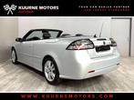 Saab 9-3 1.8T Cabrio Vector Alu17"/Leder/Airco *YOUNGTIMER*, Cuir, Argent ou Gris, Achat, 110 kW
