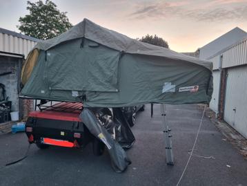 Te huur Daktent + trailer + dakkoffer + voortent beschikbaar voor biedingen