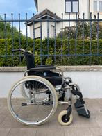 Chaise roulante pliable Vermeiren V 200 etat neuf, Divers, Enlèvement ou Envoi, Pliant, Comme neuf, Fauteuil roulant manuel