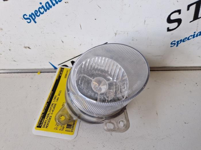 Dagrijverlichting links van een Mercedes C-Klasse, Auto-onderdelen, Verlichting, Mercedes-Benz, Gebruikt, 3 maanden garantie, Ophalen of Verzenden
