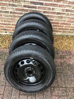 4 jantes avec  4 Pneus hiver 205/55R16  94H - 5 x 112, Ophalen, 16 inch, Banden en Velgen, Nieuw