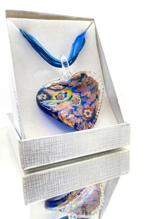 AVe.M:Hanger in Murano glas met Murinne  cadoverp+certific, Antiek en Kunst, Antiek | Glaswerk en Kristal, Ophalen of Verzenden